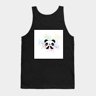 Giggling Panda Bear Tank Top